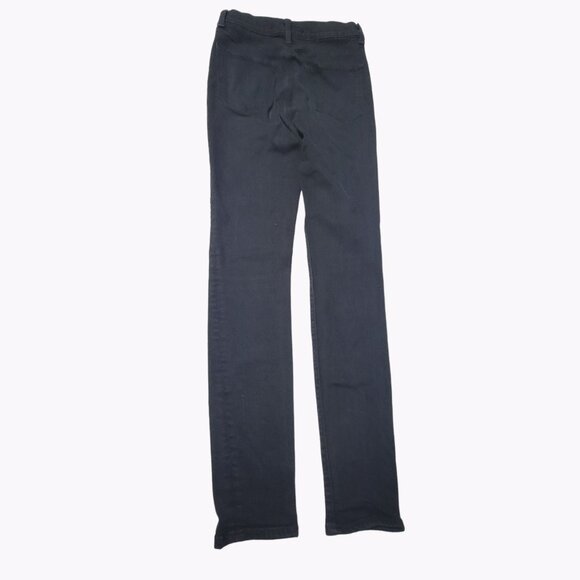 J Brand Maria Skinny Jeans Womens Size 26 Mid Rise Dark Wash Denim Pants - Picture 3 of 7